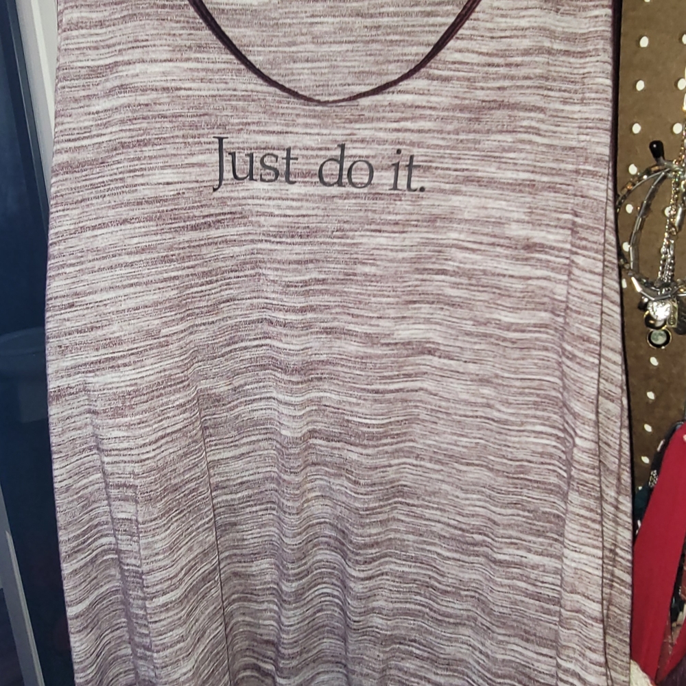 Nike Women's Maroon Tank Top